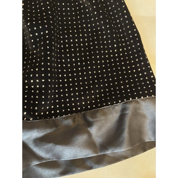 VICTORIA'S SECRET Glitter Velvet Sleep Shorts Black Medium High Elastic Waist - Picture 6 of 9